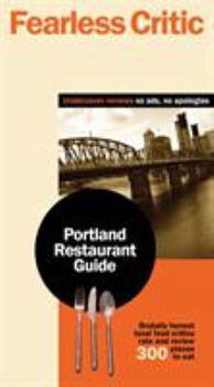 Paperback Fearless Critic Portland Restaurant Guide Book