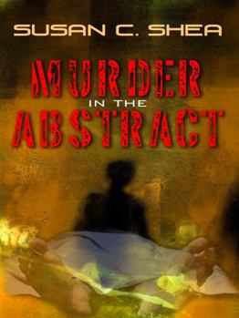 Hardcover Murder in the Abstract [Large Print] Book