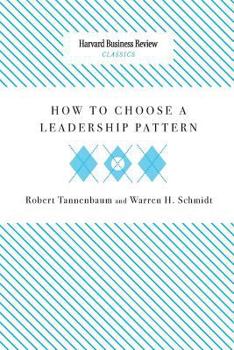 Paperback How to Choose a Leadership Pattern Book
