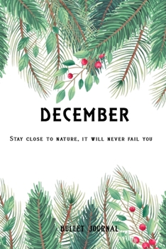 Bullet Journal "Stay close to nature,it will never fail you": Recipes Notebook/Journal Gift 120 page, Lined, 6x9 (15.2 x 22.9 cm)