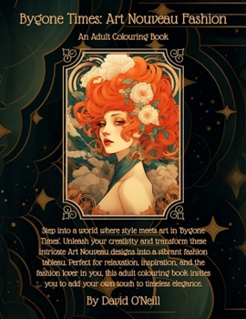Paperback Bygone Times: Art Nouveau Fashion Book