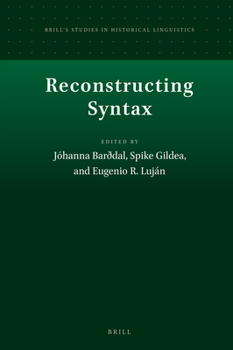 Hardcover Reconstructing Syntax Book