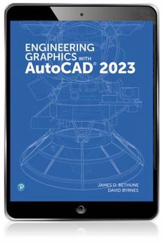 Paperback Engineering Graphics with AutoCAD 2023 Book