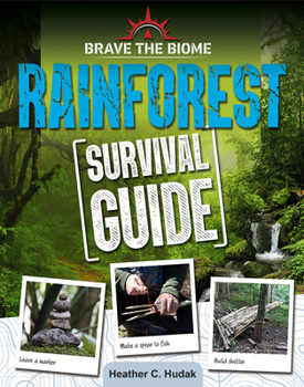 Library Binding Rainforest Survival Guide Book