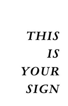 Paperback This Is Your Sign - Quote Book