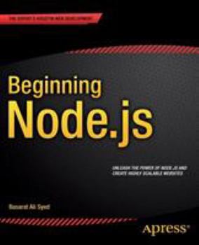 Paperback Beginning Node.Js Book