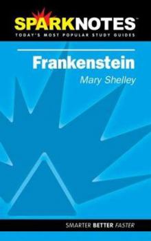 Paperback Frankenstein (Sparknotes Literature Guide) Book