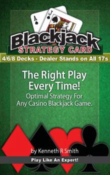 Blackjack Basic Strategy Chart : 4/6/8 Decks, Dealer Stands on All 17s