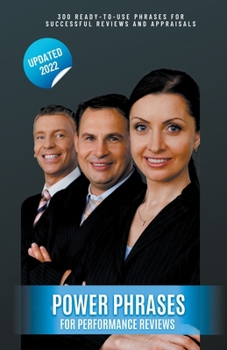 Paperback Power Phrases for Performance Reviews Book