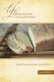 Paperback Life Application Study Bible Devotional: Daily Wisdom from the Life of Jesus Book