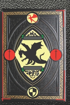 Paperback RPG Record Tracker Journal: Black Leather-Look Olden Day Notebook for Role-Play Gamers Book