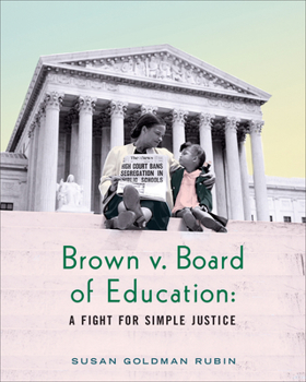 Hardcover Brown V. Board of Education: A Fight for Simple Justice Book