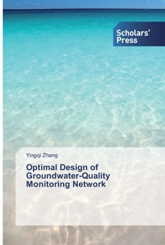 Paperback Optimal Design of Groundwater-Quality Monitoring Network Book