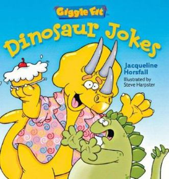 Paperback Giggle Fit: Dinosaur Jokes Book