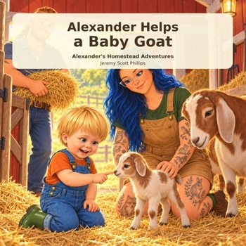 Paperback Alexander helps a baby goat: Alexander's homestead adventures Book