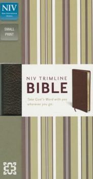 Bonded Leather Trimline Bible-NIV Book