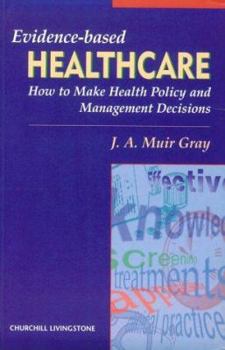 Paperback Evidence-Based Health Care Book