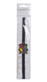 Misc. Harry Potter: Hogwarts Crest Enamel Charm Bookmark Book