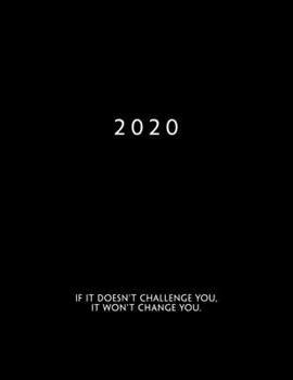 Paperback 2020: Week To View With Hourly Schedule - Weekly Planner January - December - 8.5 x 11 Dated Agenda - Appointment Calendar - Book