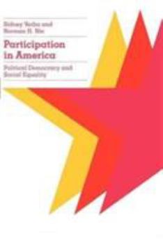 Paperback Participation in America: Political Democracy and Social Equality Book