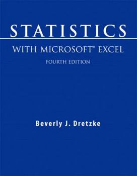 Paperback Statistics with Microsoft Excel Book