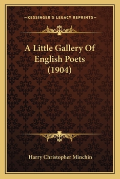 Paperback A Little Gallery Of English Poets (1904) Book
