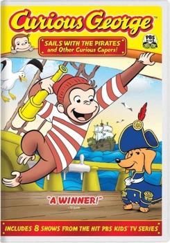 DVD Curious George: Sails With the Pirates Book
