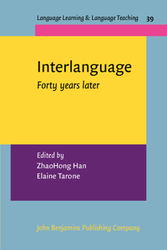 Paperback Interlanguage (Language Learning & Language Teaching) Book