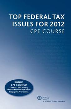 Paperback Top Federal Tax Issues for 2012 Cpe Course Book