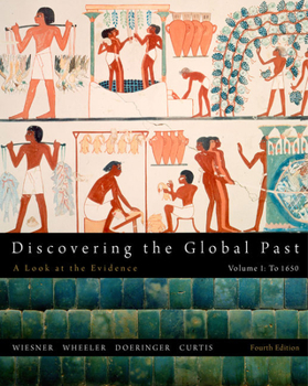Paperback Discovering the Global Past, Volume I Book