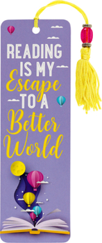 Hardcover A Better World Beaded Bookmark Book