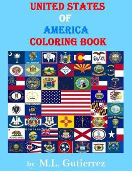 Paperback United States of America Coloring Book