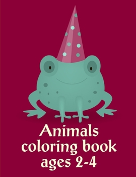 Paperback Animals Coloring Book Ages 2-4: Creative haven christmas inspirations coloring book