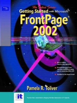 Paperback Select Series: Getting Started with FrontPage 2002 Book