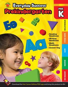 Spiral-bound Everyday Success(tm) Prekindergarten Activity Book