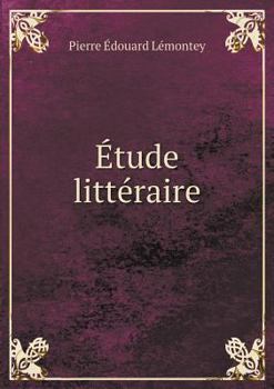 Paperback ?tude litt?raire [French] Book