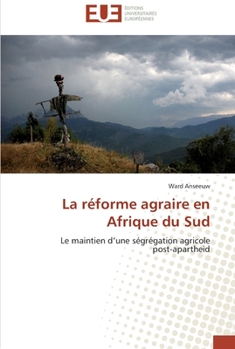 Paperback La réforme agraire en afrique du sud [French] Book