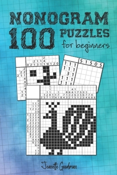 Paperback 100 Nonogram Puzzles for Beginners Book