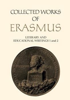 Paperback Collected Works of Erasmus: Literary and Educational Writings, 1 and 2 Book