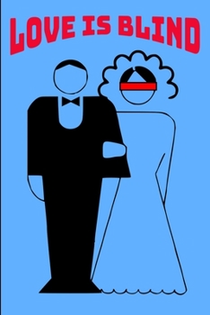 Paperback Love Is Blind: A Notebook Wedding Gag or Party Favor Book