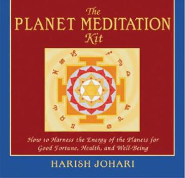 Paperback The Planet Meditation Kit: How to Harness the Energy of the Planets for Good Fortune, Health, and Well-Being [With Guide and Contains 9 Full Color Yan Book