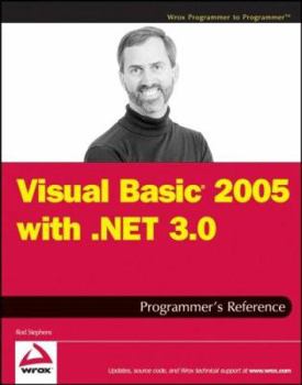 Paperback Visual Basic 2005 with .NET 3.0 Programmer's Reference Book