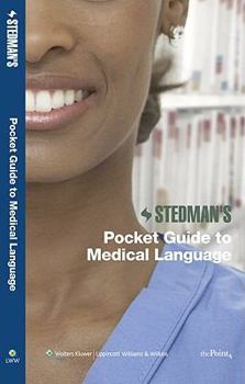 Paperback Stedman's Pocket Guide to Medical Language [With CDROMWith Access Code] Book