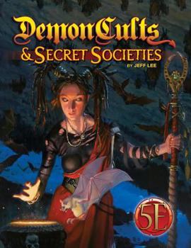 Hardcover Demon Cults and Secret Societies for D&d 5th Edition Book