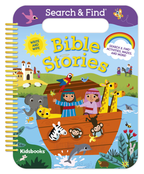 Spiral-bound Search & Find: Bible Stories Book