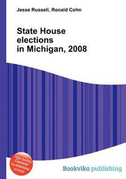 Paperback State House Elections in Michigan, 2008 Book
