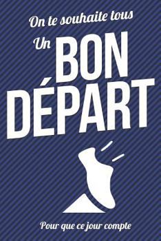 Paperback Bon Depart - Bleu: Livre a ecrire [French] Book