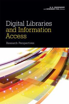 Paperback Digital Libraries and Information Access: Research Perspectives Book