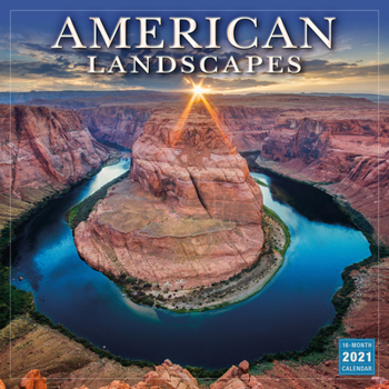 Calendar 2021 American Landscapes 16-Month Wall Calendar Book