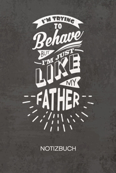 NOTIZBUCH A5 Dotted: Sohnemann Notizheft GEPUNKTET 120 Seiten - Familie Notizblock Vater Sohn Skizzenbuch - Humor Geschenk f�r Spa�vogel Scherzkeks Witzbold